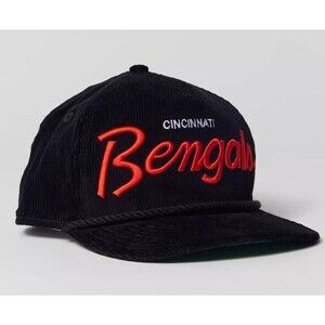 New Era The Golfer Cincinnati Bengals Corduroy NFL Snapback Hat Cap Red …